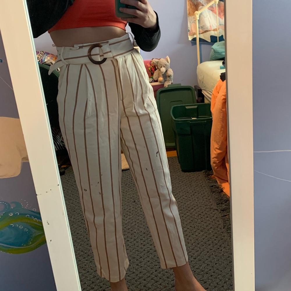 Top Shop Striped Pants
